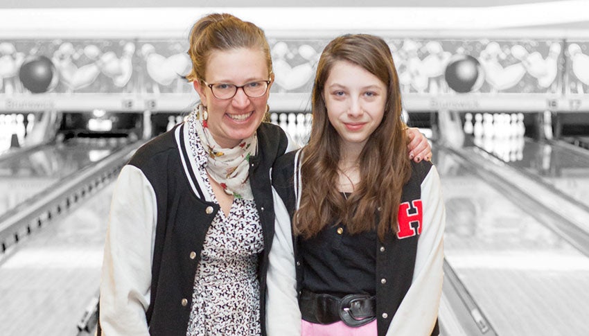 Big Sister Elena and Little Sister Rustie