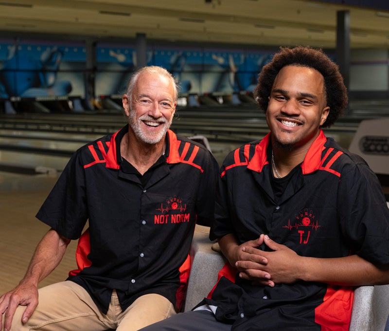 <span class="green-text">Big Brother</span> Norm & <span class="green-text">Little</span> Tyjon