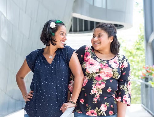 Big Sister Myra & Little Sister Saleen