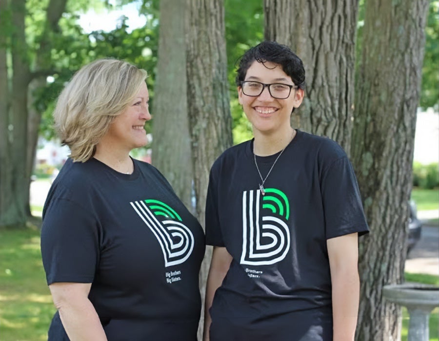 Big Sister Kathy and Little Lucian