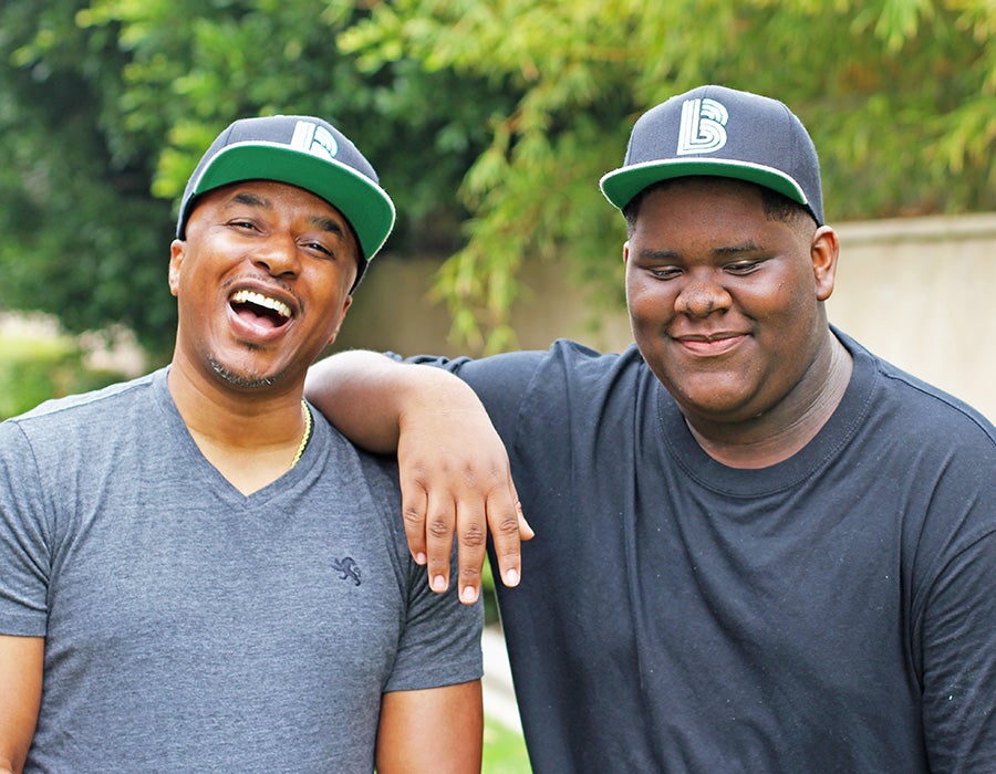 Big Brother Jerome and Little Brother Jaylen