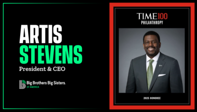 Artis Stevens Named to the Inaugural 2025 Time100 Philanthropy List of the 100 Most Influential Leaders in Philanthropy Artis Stevens Named to the Inaugural 2025 Time100 Philanthropy List of the 100 Most Influential Leaders in Philanthropy